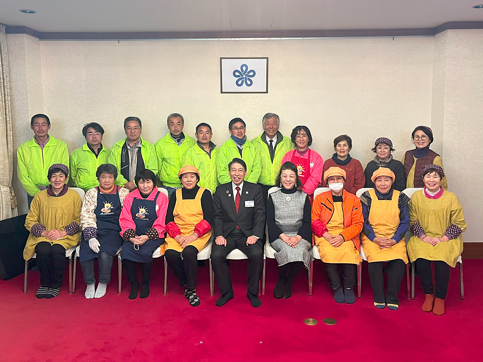 令和7年 服部県知事を囲む新年祝賀会の様子6