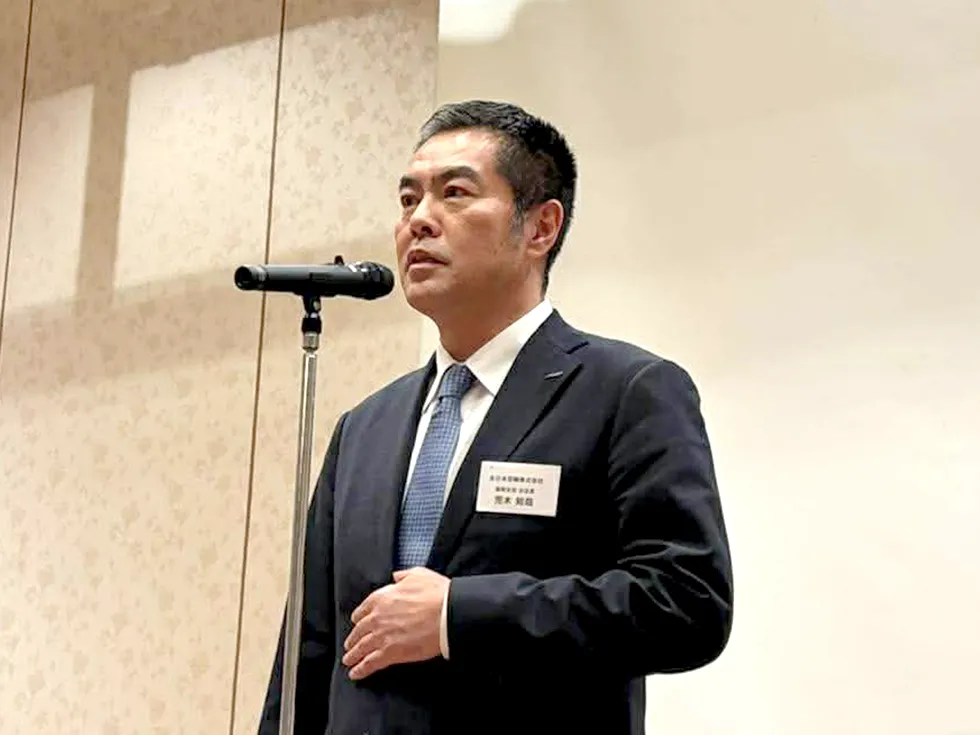 全日本空輸株式会社福岡支店 支店長荒木氏 乾杯ご挨拶
