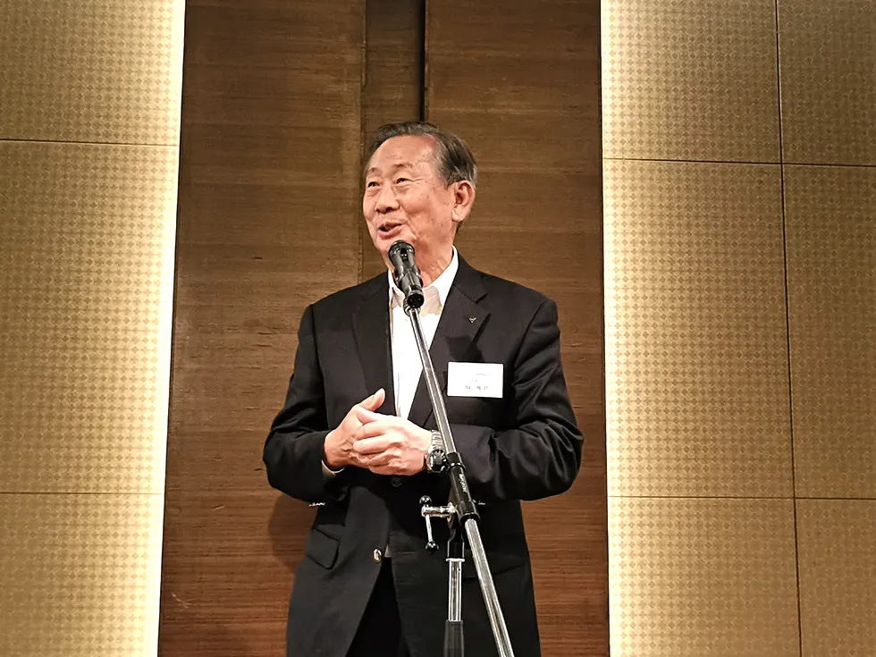懇親会④(一社)福岡県中小企業経営者協会連合会会長　小林 専司 氏　閉会挨拶